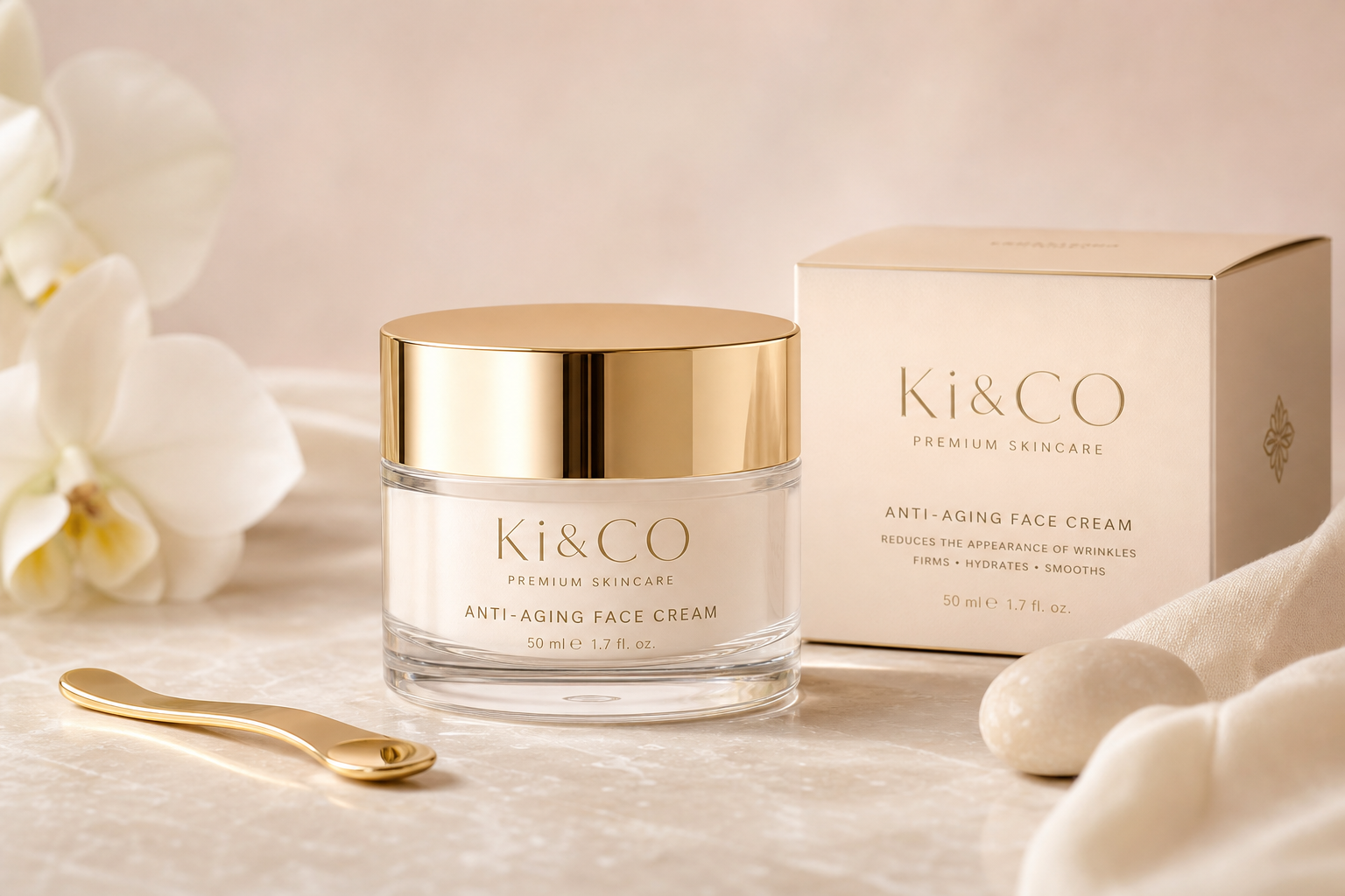 Crema Anti-Edad Facial Ki&CO